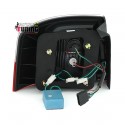 FEUX LED ROUGES CHROM A6 AVANT 98-04 (13919)