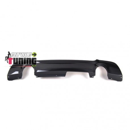 DIFFUSEUR ARRIERE DOUBLE SORTIE BMW SERIE 3 E92 (02426)