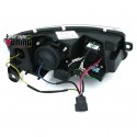 PHARES LIGHT BAR A6 NOIRS 2004-2008 (02734)