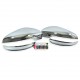 COQUES COUVRE RETROVISEURS EFFET MIROIR VOLKSWAGEN VW GOLF 6  et TOURAN (00335)