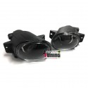 ANTI BROUILLARDS NOIRS A LENTILLES POUR SEAT LEON ET TOLEDO 1M (04571)