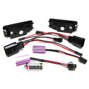 LEDS PLAQUE IMMATRICULATION VW GOLF, POLO, PASSAT, BEETLE, SCIROCCO, EOS, ... (04575)