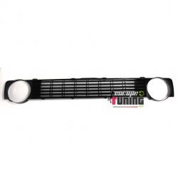 GRILLE DE CALANDRE SPORT NOIRE SANS SIGLE VW GOLF 1 (04580)