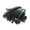 ANTI BROUILLARDS NOIRS VW BUS TRANSPORTEUR ET MULTIVAN T5 FACELIFT (04584)