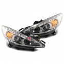 DEVIL EYES TUNING PEUGEOT 207 + CLIGNO LED (00883)