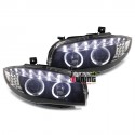 PHARES ANGEL DEVIL EYES NOIRS BMW SERIE 1 E81 / E82 / E87 / E88﻿ (04205)