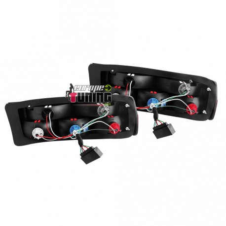 Paire de feux Cristal / Rouge BMW E30 phase 1 (10264)