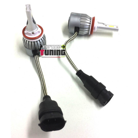 2 AMPOULES LEDS H11 36W 6000K 3800LM HOMOLOGUEES (04639)