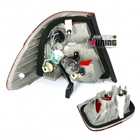 FEUX TUNING ROUGES / NOIRS BMW E46 BERLINE 98-01 (00985)