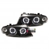 PHARES ANGEL EYES NOIRS BMW E46 berline / touring (03321)