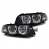 PHARES ANGEL EYES NOIRS BMW E46 berline / touring 98-01 (10343)