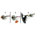 REPETITEURS LED NOIRS BMW E46 2001-2005 ET E60 (03521)