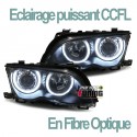 PHARES CCFL ANGEL EYES NOIRS BMW E46 2001-2005 (03631)