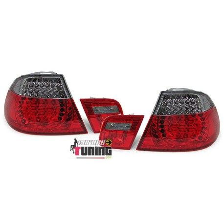 FEUX LED TUNING NOIRS  BMW E46 COUPE 99-03 (12066)