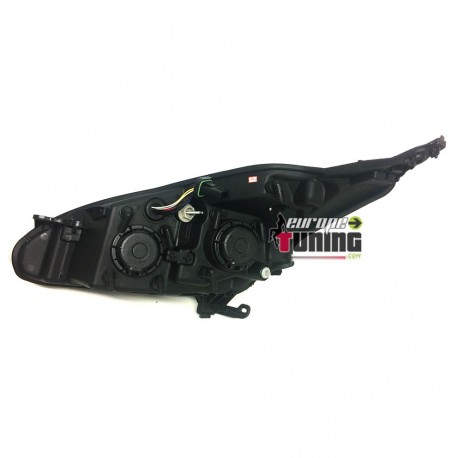 PHARES AVANTS CHROME FEUX DE JOUR - DIURNE - DRL - LEDS PEUGEOT 208 (04709)