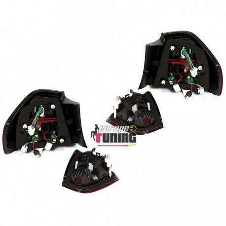 FEUX TUNING A LED ROUGE NOIR BMW E90 (00331)