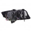 PHARES FEUX AVANTS ANGEL EYES LED CELIS BMW SERIE 3 E90 & E91 AU XENON (04493)