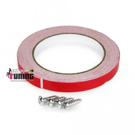 DIFFUSEUR SPORT CARBONE UNIVERSEL A 7 AILERONS POUR PARE-CHOCS ARRIERE (04721)