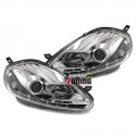 PHARES DEVIL EYES CHROME TUNING GRANDE PUNTO APRES 2008 (03047)