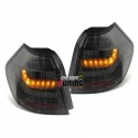 FEUX GRIS NOIRS LED LIGHTBAR CELIS BMW SERIE 1 E87/E81 PHASE 1 SANS LED D'ORIGINE (04747)