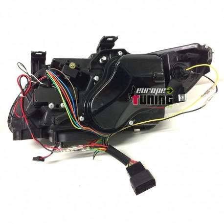 PHARES FEUX CELIS LEDS EN U DIURNE DRL DE JOUR BMW SERIE 3 E92 & E93 PHASES 1 AU XENON (04760)