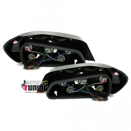 FEUX LEXUS TUNING NOIRS PEUGEOT 306 PHASE 2 (03464)