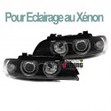 PHARES ANGEL EYES AU XENON BMW E39 1995-2000 (10312)