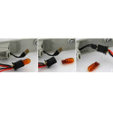 REPETITEURS NOIRS LEDS CELIS POUR AUDI A2 A3 A4 A6 A8 TT (04775)