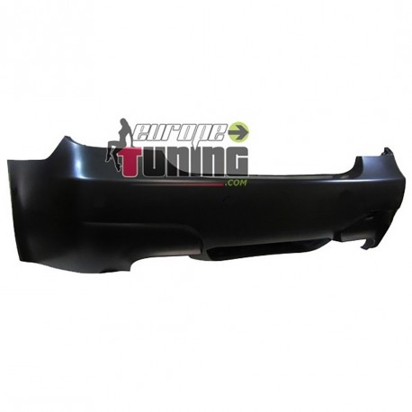 PARE CHOCS ARRIERE SPORT LOOK M5 BMW SERIE 5 E60 PHASE 1 DOUBLE SORTIE SANS PDC (04796)