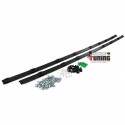 MARCHES PIED INOX BMW X3 04-10 (02370)