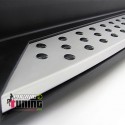 MARCHES PIED INOX BMW X3 F25 APRES 2010  (04158)