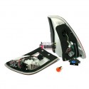 FEUX TUNING NOIRS A LED POUR BMW X5 (00459)