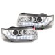 PHARES AVANTS FEUX LED DEVIL EYES VW PASSAT B4 1993-1997 (Z13641)