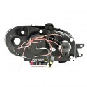PHARES ANGEL EYES TUNING NOIRS CITROEN SAXO PH2 (11861)