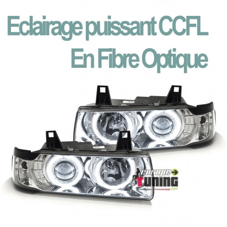 PHARES TUNING ANGEL EYES CHROM BMW E36 BERLINE / TOURING (13711)