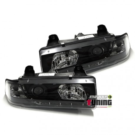 PHARES TUNING DEVIL EYES NOIRS BMW E36 BERLINE / TOURING (13584)