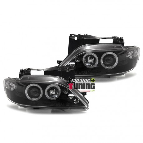 PHARES TUNING ANGEL EYES NOIRS POUR CITROEN XSARA (12117)