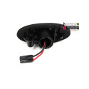 REPETITEURS NOIRS CLIGNOTANTS LEDS NISSAN NOTE QASHQAI JUKE MICRA X TRAIL (04888)