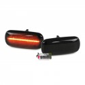 REPETITEURS CLIGNOTANTS D AILES NOIRS LEDS AUDI A3 A4 A6 A8 TT (04894)