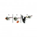 REPETITEURS CLIGNOTANTS LEDS DYNAMIQUES SMART FORTWO FORFOUR (04873)