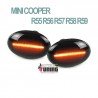 REPETITEURS NOIRS CLIGNOTANTS LEDS MINI COOPER R55 R56 R57 R58 R59 (04881)