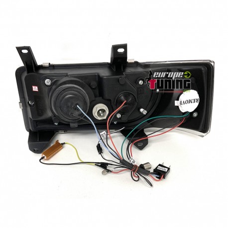 PHARES DEVIL EYES CHROM VW BUS T4 (13630)