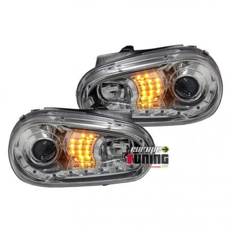 DEVIL EYES TUNING CHROM GOLF 4 (13781)