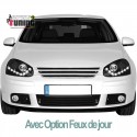 PHARES DIURNES DRL NOIRS GOLF 5 (02384)