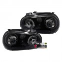 PHARES ANGEL EYES NOIRS LOOK R32 GOLF 4 (00677)