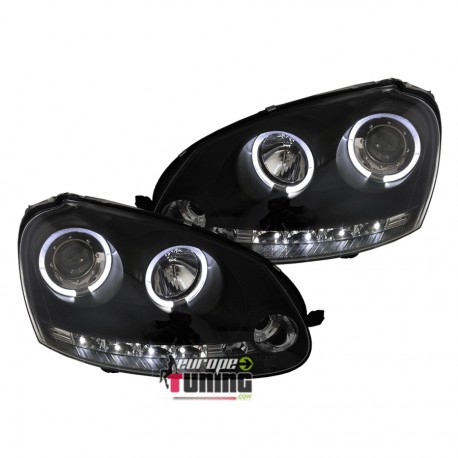 FEUX AVANTS ANGEL EYES TUNING NOIRS GOLF 5 (12361)