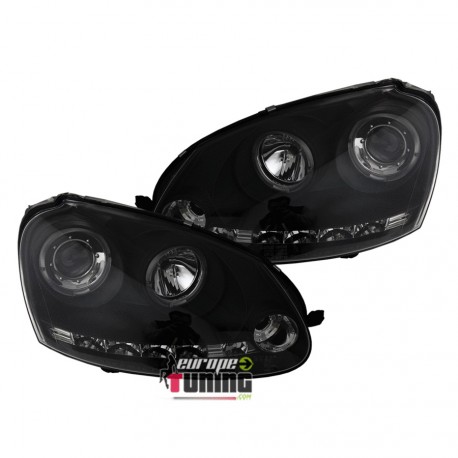 FEUX AVANTS ANGEL EYES TUNING NOIRS GOLF 5 (12361)