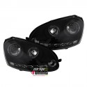 FEUX AVANTS ANGEL EYES TUNING NOIRS GOLF 5 (12361)