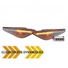 REPETITEURS CLIGNOTANTS D'AILES CHROME A LEDS DYNAMIQUES BMW X3 X4 X5 X6 (04984)