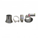 DIFFUSEUR SPORT PACK RS4 AVEC DOUBLES SORTIES POUR AUDI A4 B9 2015-2019 (04986)